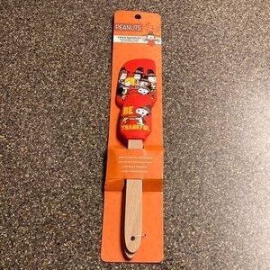NEW PEANUTS BE THANKFUL THANKSGIVING 2 PACK SPATULA SET